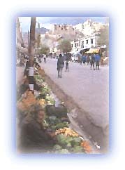 Vegetable sellers on the streets of LehCredit: Discover India