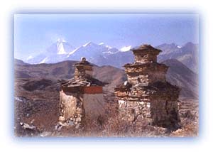 View of Dhaulagiri peak from Muktinath. Credit: Geert Desmet