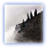 Clouds and mist - a constant feature of the Eastern Himalayas