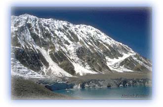 Lake Tilicho is located in the Annapurna Region and is one of the highest glacial lakes in the world. Credit: Santosh Pokhrel