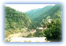 Rudraprayag - Mandakini joins Alaknanda. Credit: Raj Shirole