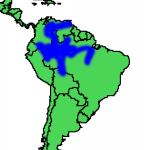 Distribution Map of the Amazon River Dolphin