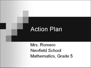 Action Plan 1