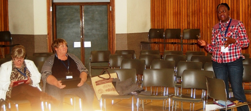 Nthabi-presenting