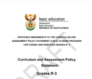 department of education coding and robotics